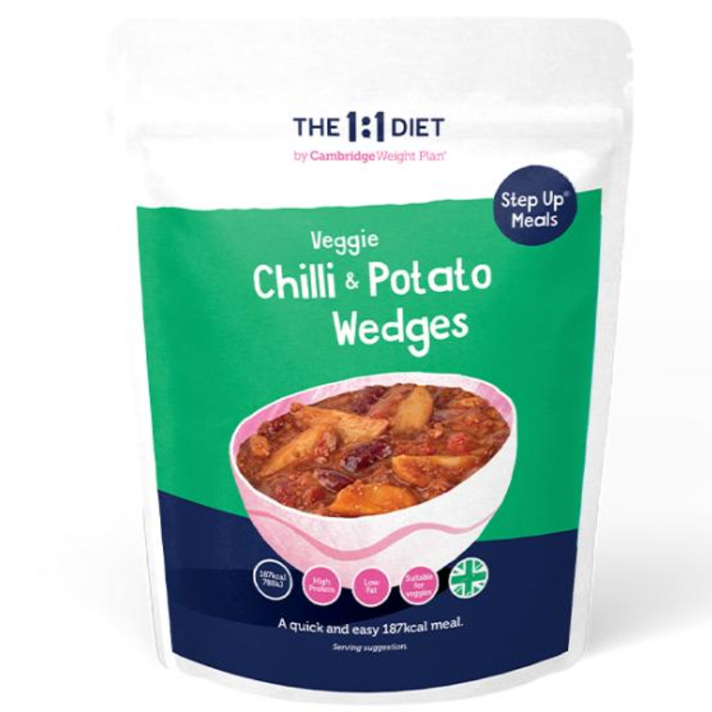 Veg Chilli with Potato Wedges