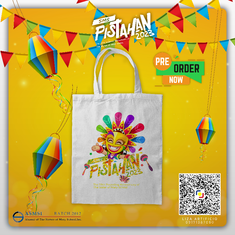 Pistahan Tote Bag (Maskara) Main Image