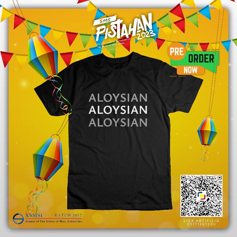 Black Aloysian T-Shirt Main Image