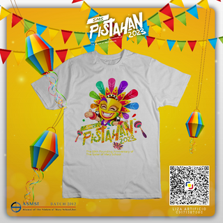 White Pistahan T-Shirt (Maskara)