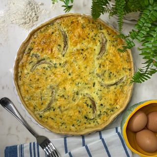 Quiche de Alcachofas