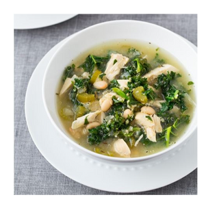 Leafy Green Chicken Soup