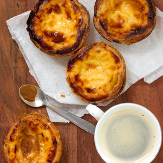 Caja de 4 pasteles de nata