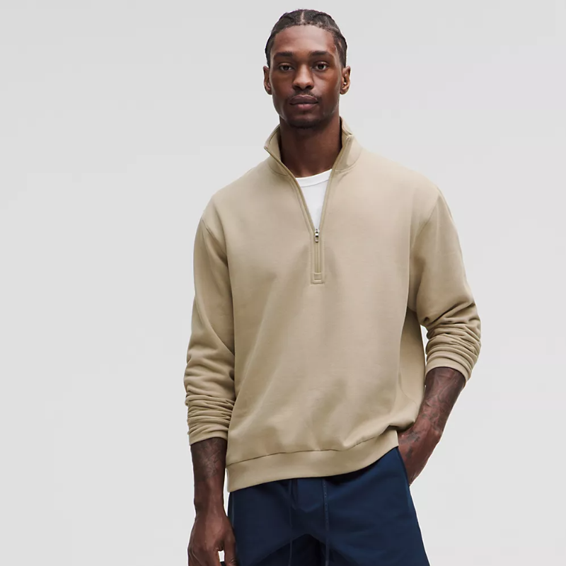 Steady State Half Zip - Oak