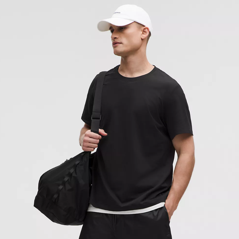 Soft Jersey Short-Sleeve Shirt - Black