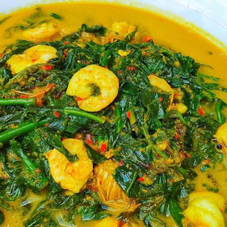 Gulai Pakis dan udang