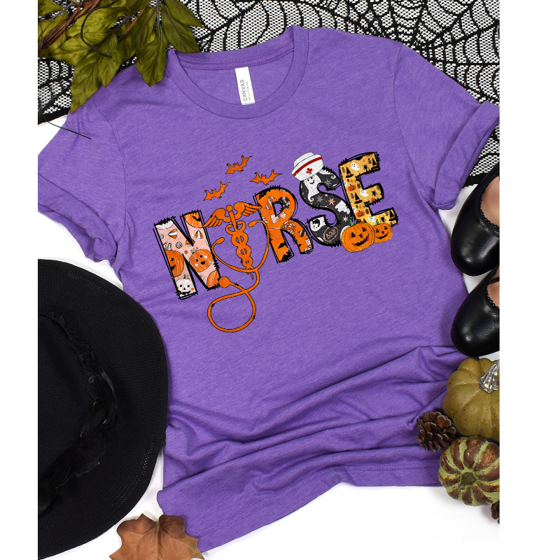 Halloween Nurse T Shirt 