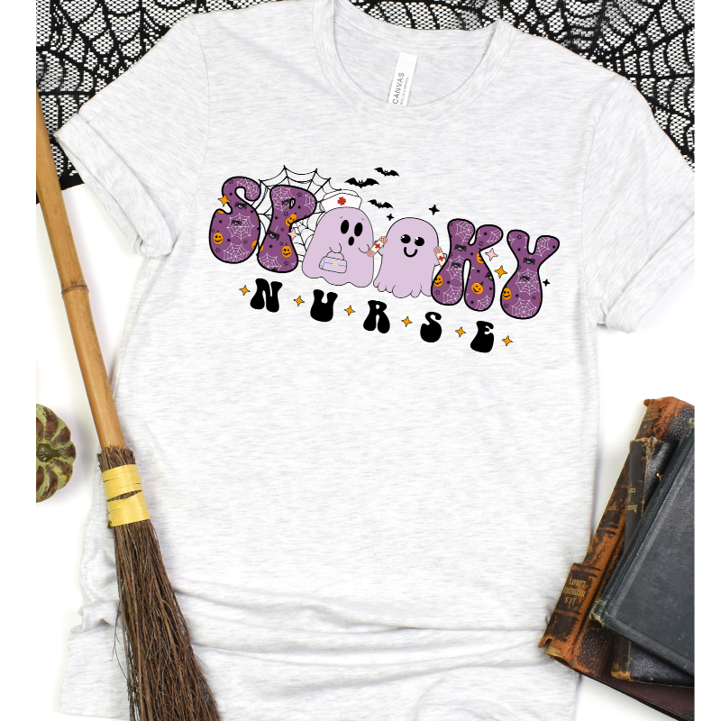 Spooky Nurse T Shirt 