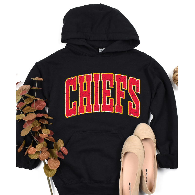 Chiefs Hoodie: Black 