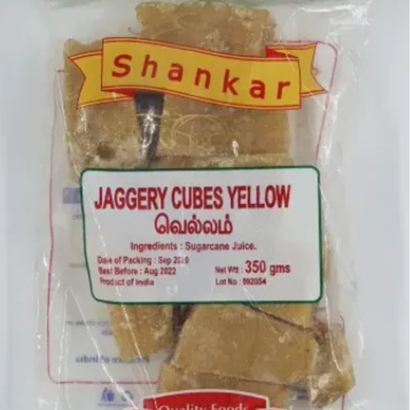 Shankar Jaggery cubes yellow