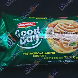 Gooday Pista Almond Biscuits 75g (3 for £1.99) 