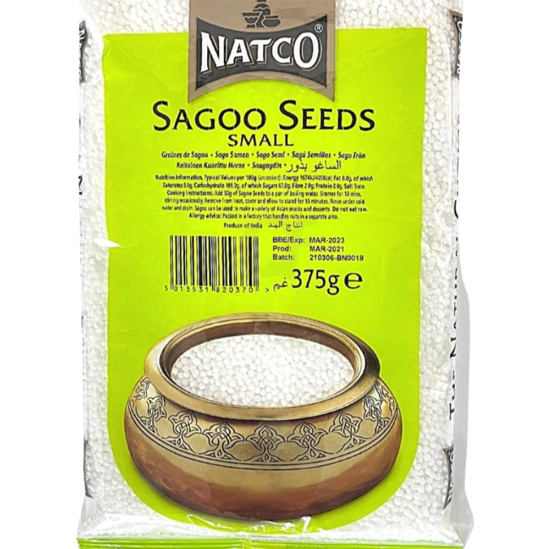 Natco sagoo seeds (Small) 375g