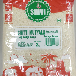 Shivi Chitti Mutyalu Rice/ Seeraga Samba 2Kg 