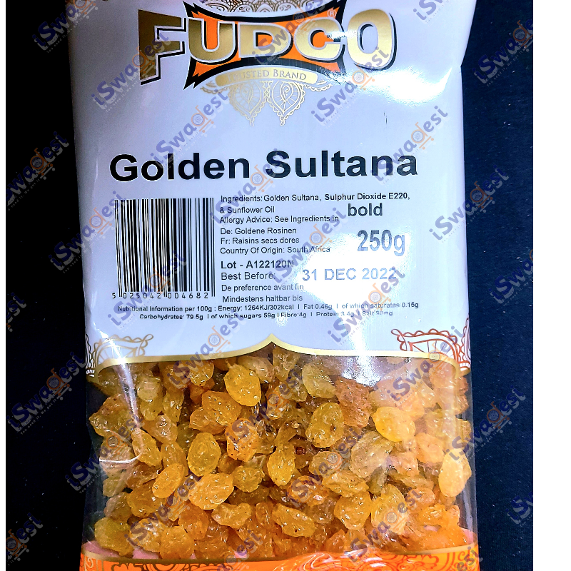 TRS Golden Sultanas 100gms  Main Image