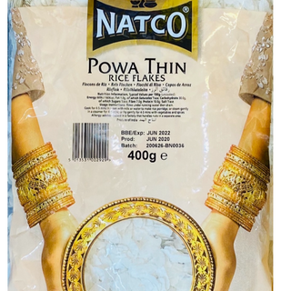 Natco Poha Thin(Rice Flakes) 400gms