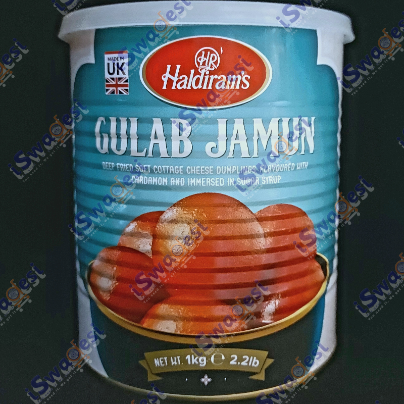 Haldirams Tinned Gulab Jamun 1Kg Spl offer  Main Image