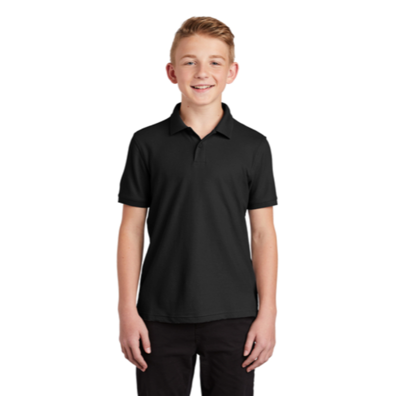 Youth Polo Black Main Image