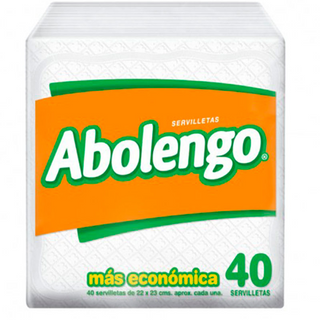 Servilleta Abolengo x 40 ud