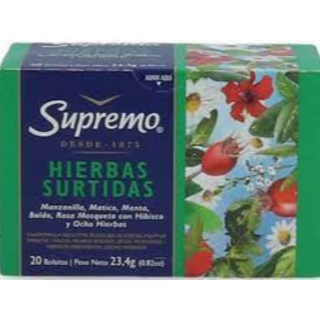 Te Hierbas Surtidas Supremo 20 Un