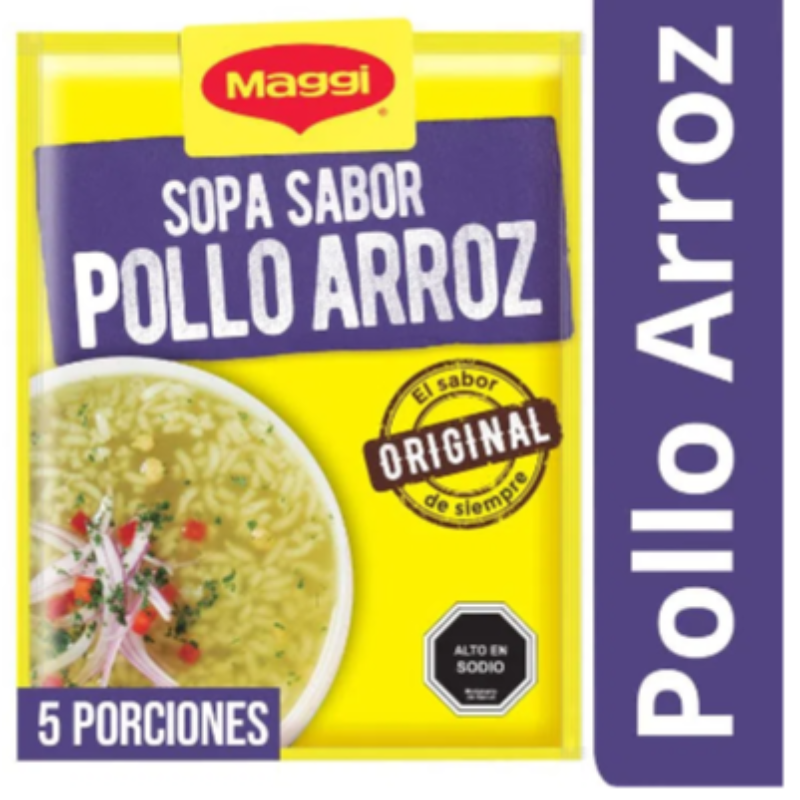 Sopa Pollo Arroz 68 gr Maggi Main Image