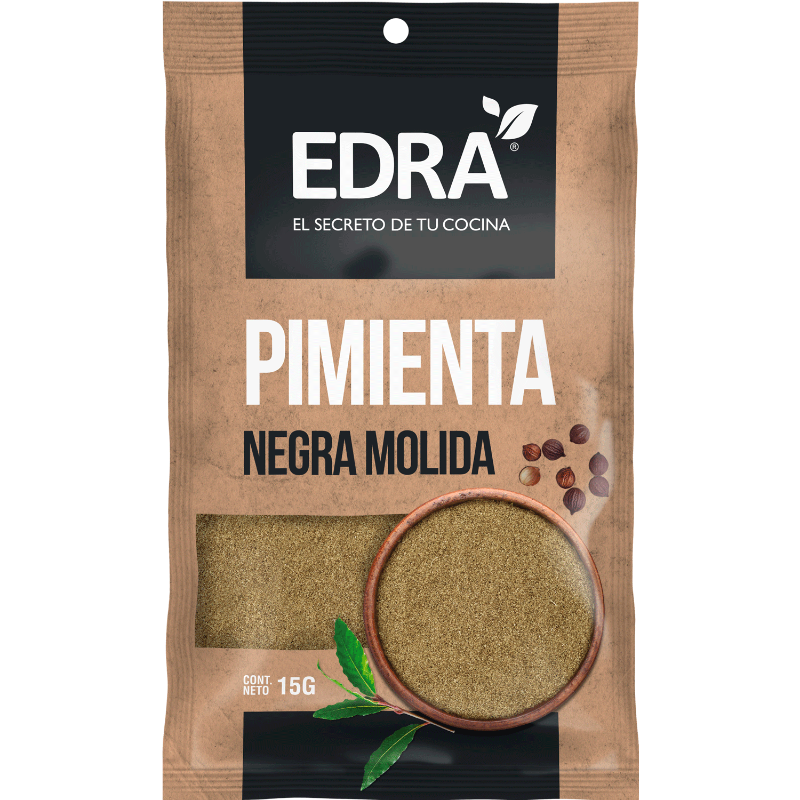 Pimienta Negra molida 15 gr Edra Main Image