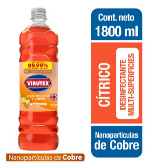 Limpia Pisos Virutex 1800 ml Citrico 