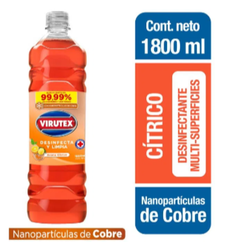 Limpia Pisos Virutex 1800 ml Citrico  Main Image