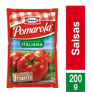 Salsa de tomate 200 gr Pomarola