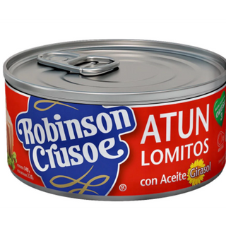 Atún lomitos en aceite Robinson Crusoe 160G