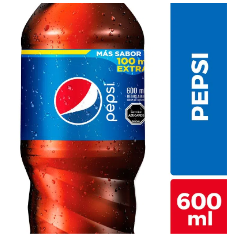 Bebida Pepsi 600 ml Original Main Image