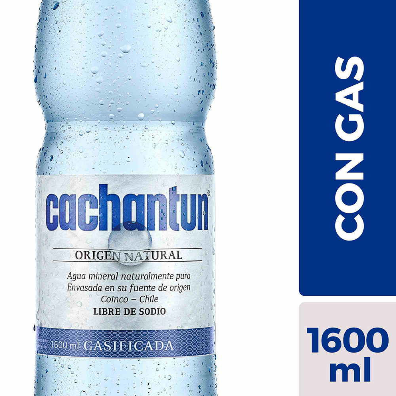 Agua Cachantun 1.6 lt con gas Main Image