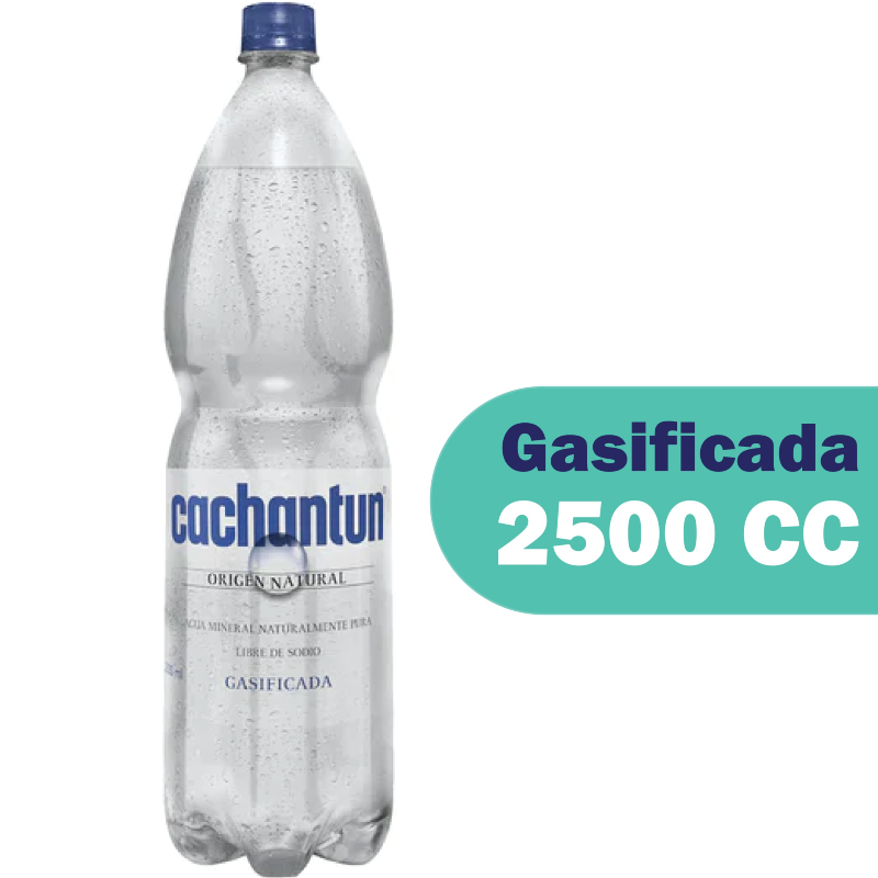 Agua Cachantun 2.5 lt con Gas Main Image