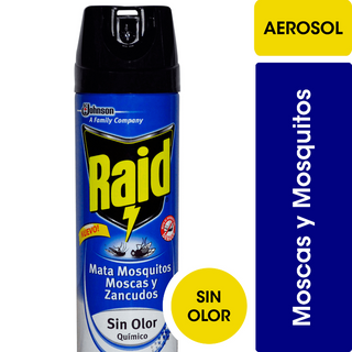 Insecticida Raid 145 gr Moscas y Zancudos