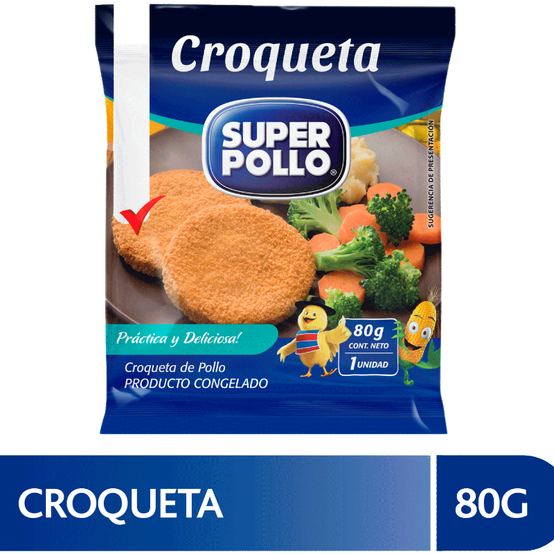 Croquetas de pollo 80 gr. Super Pollo Main Image