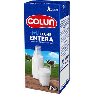 Leche Entera 200 ml Colun