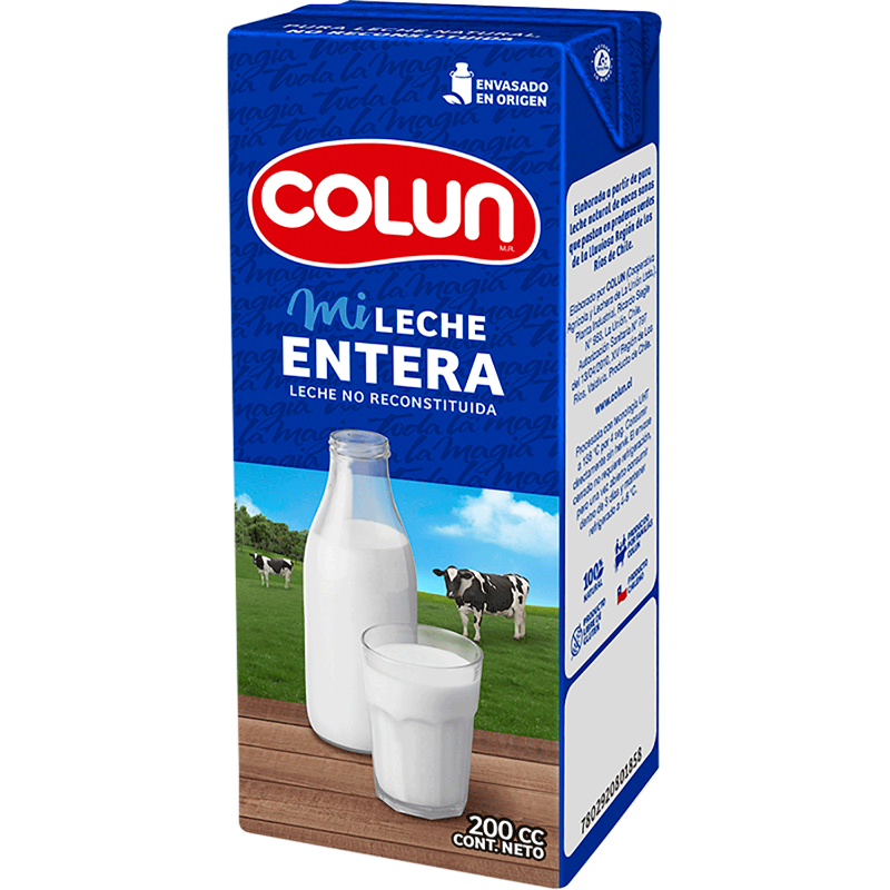 Leche Entera 200 ml Colun Main Image