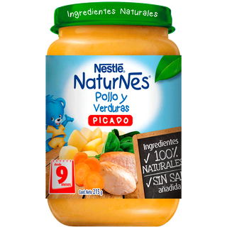 Picado Pollo Verduras 215 gr Nestle