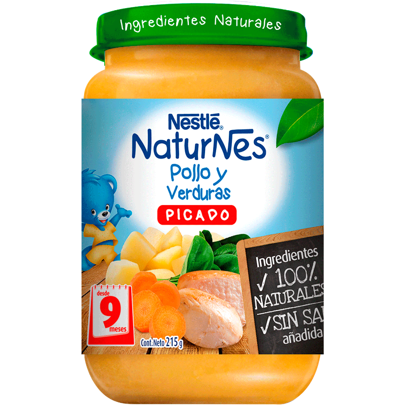 Picado Pollo Verduras 215 gr Nestle Main Image