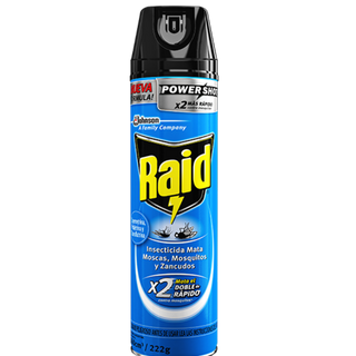 Insecticida Raid 222 gr Moscas y Zancudos