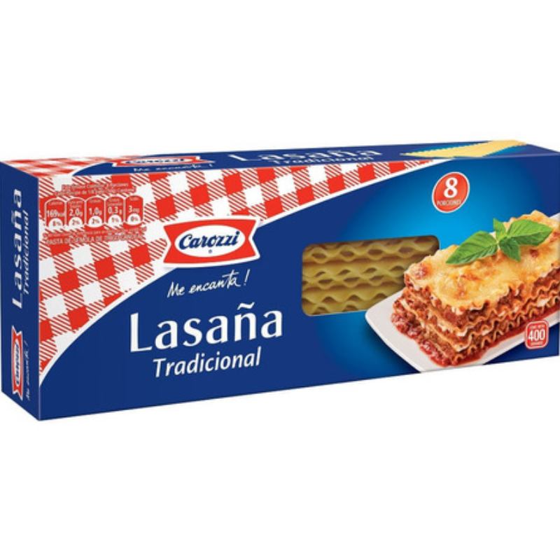 Lasaña carozzi 400 gr Main Image