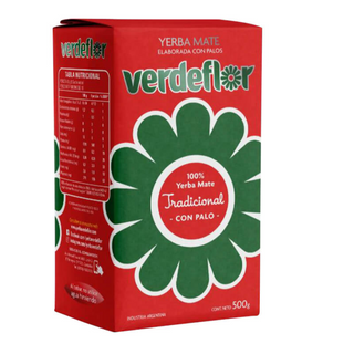 Yerba Mate Verde Flor 500g Tradicional