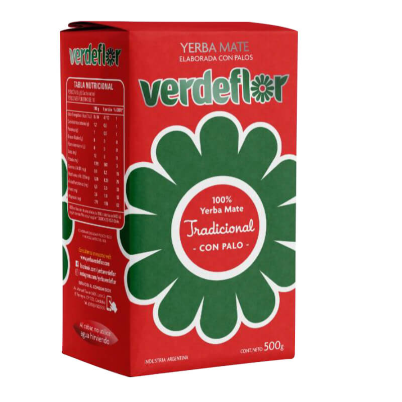 Yerba Mate Verde Flor 500g Tradicional Main Image