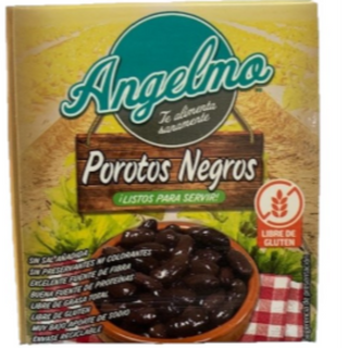 Porotos Negros 340 gr Angelmo