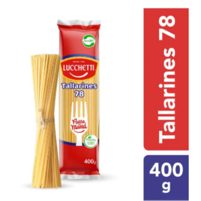 Tallarines 400 gr Lucchetti  Main Image