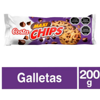 Galleta MaxiChips 200 gr Costa