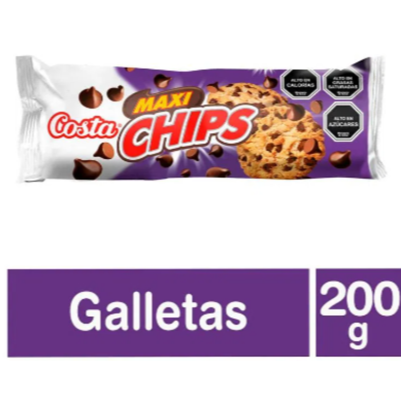 Galleta MaxiChips 200 gr Costa Main Image