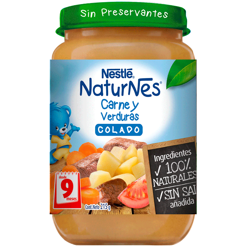 Colado Carne y Verduras 215 gr Nestle Main Image