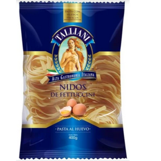 Pasta al huevo 400 gr talliani nidos de fettuccini 