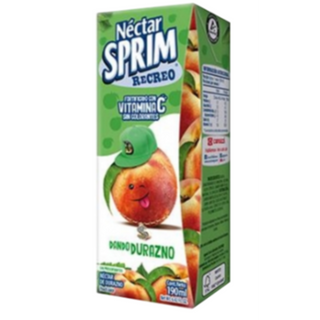 Nectar Sprim Durazno 190 ml