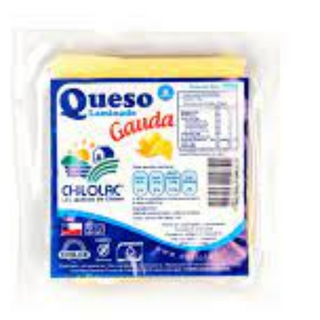 Queso Laminado Gauda Chilolac 150 Gr